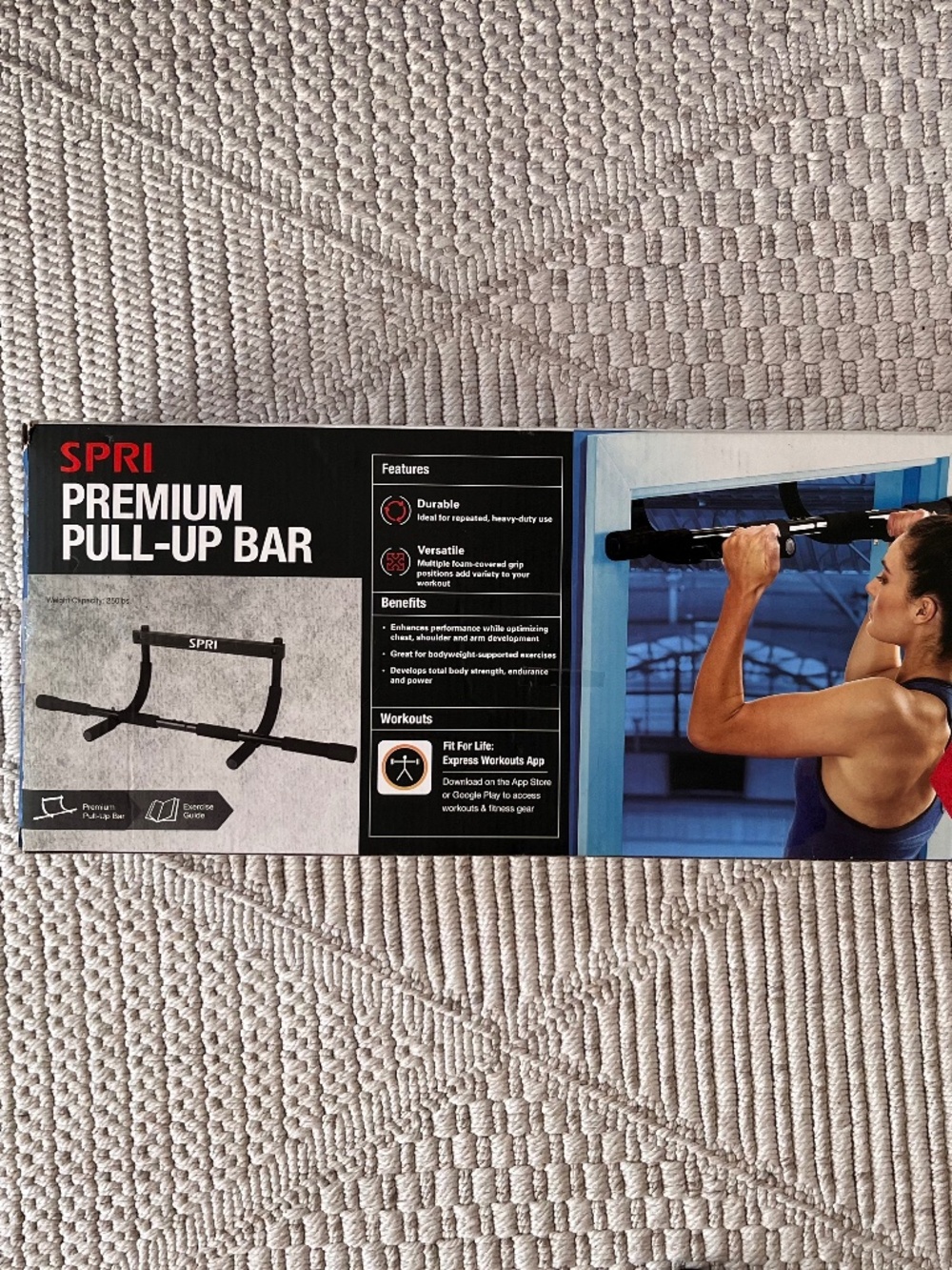 NEW 8 grip pull up bar